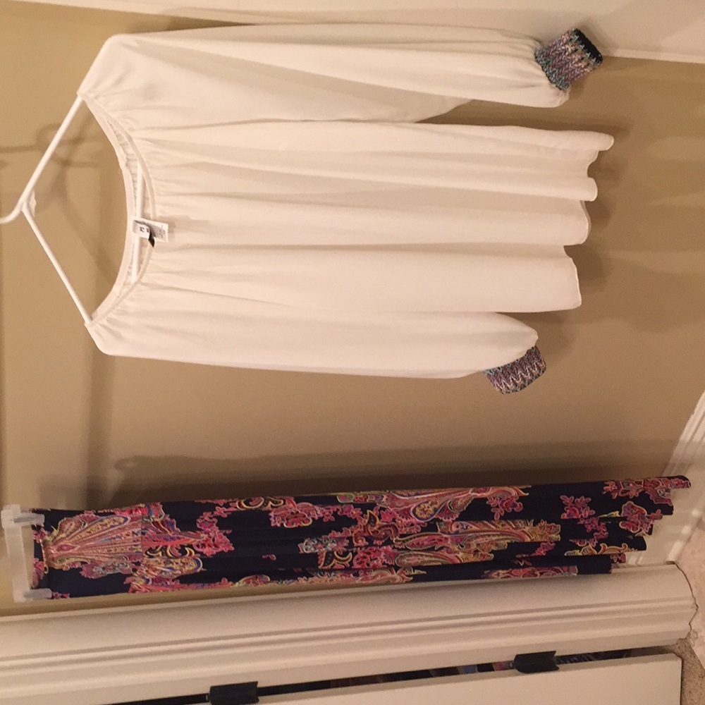 Long sleeve blouse & pants